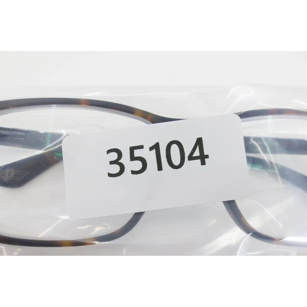 Police VPLB70K 0738 Tortoise Shell Rectangular Eyeglasses Frames Mens Womens 145